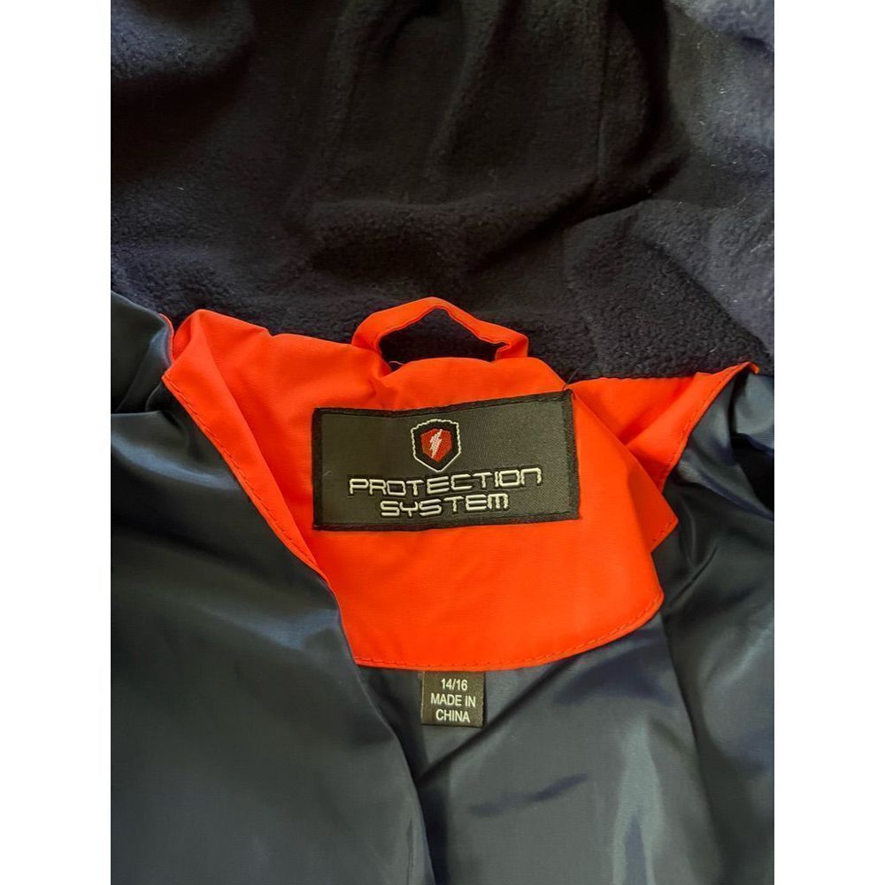 NWT! Protection System Quilted Color Block Hooded Bubble Jacket 14 / 16 - Picture 4 of 8